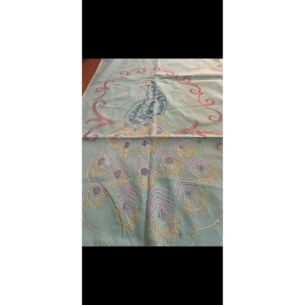 The Unbranded Brand blue embroidered
